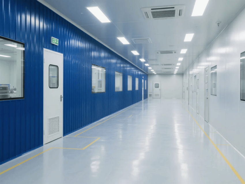 阜陽2600平萬級電子注塑無塵車間